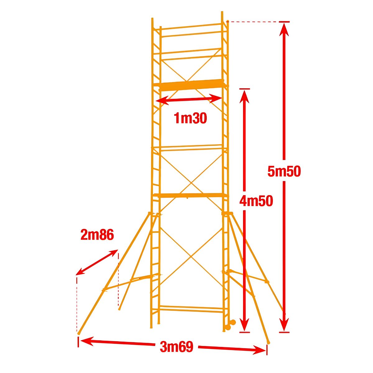 Échafaudage Roulant Centaure Speed’Up XL