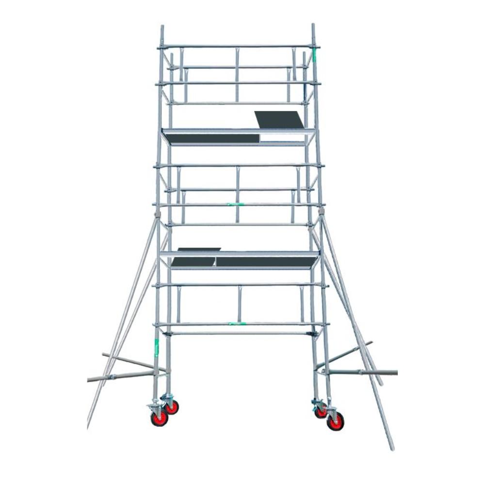 Échafaudage roulant acier 5x2m TopAcier
