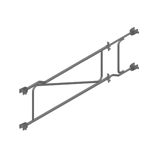 Garde-corps extensible 2,10–3,10 m