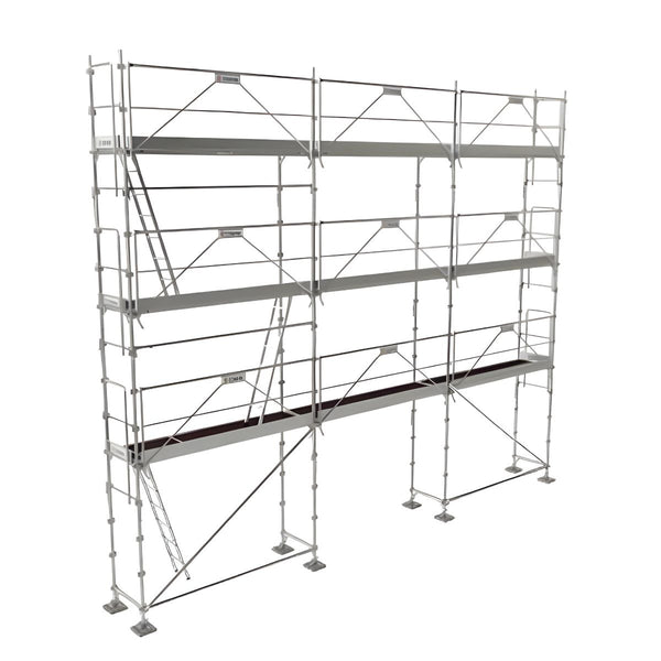 Échafaudage façadier R200 Garde-corps Monoblocs 80 m²
