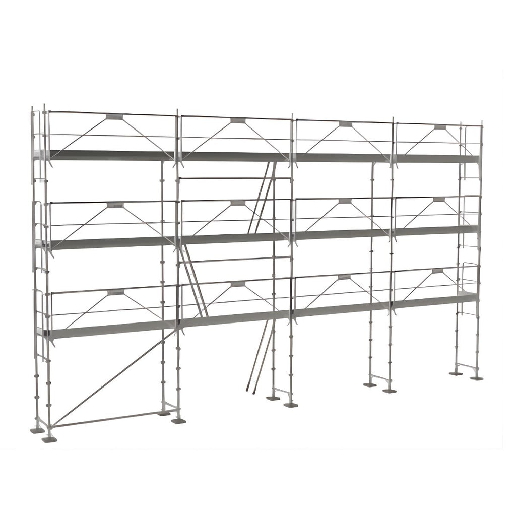 Échafaudage façadier R200 Garde-corps Monoblocs 104 m²