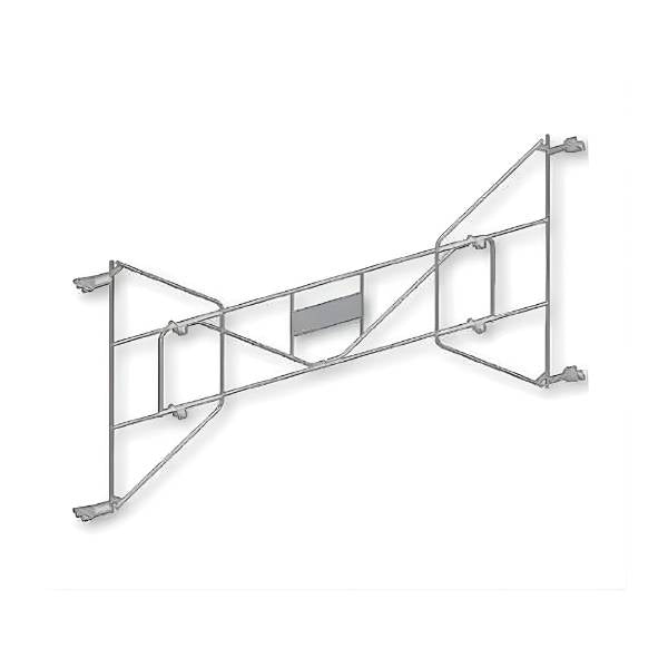 Garde-corps modulable 49 (2,50 à 3,50 m) – Modèle en 3 parties