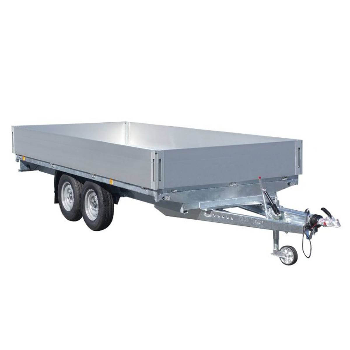 Remorque Altrad RCM108, container déposable et 108 m² d'échafaudage MULTIVIT+