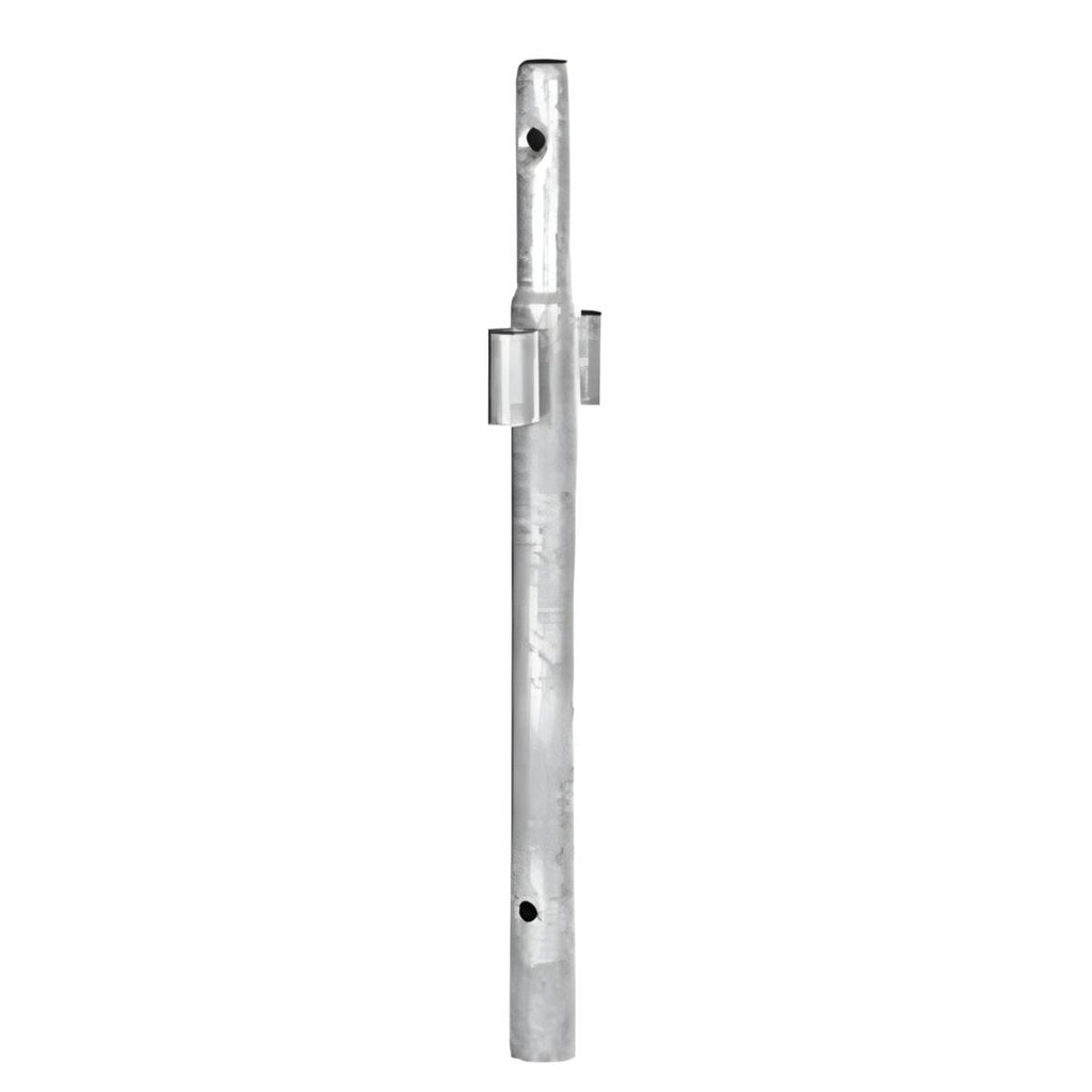 Poteau Tubesca Aluminium R50 - Longueur 0.50m