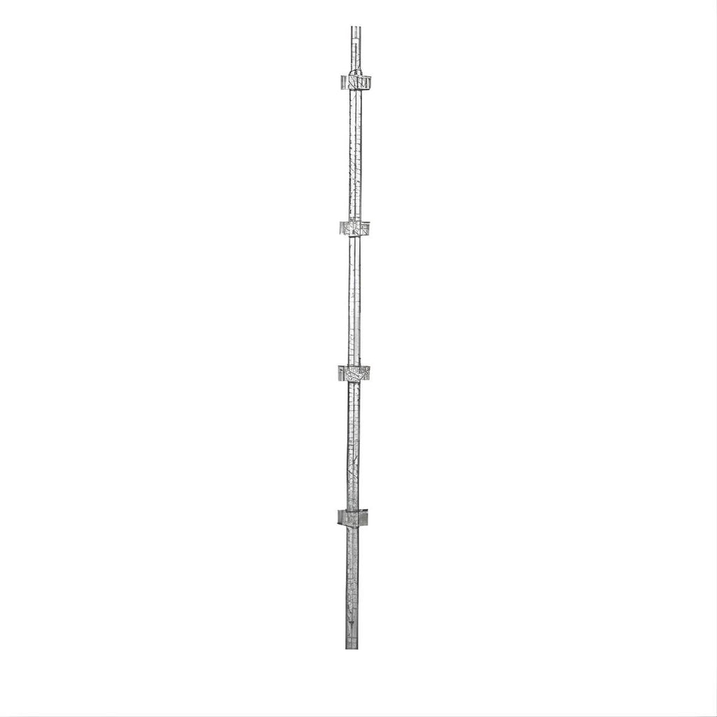 Montant Tubesca 2m avec 4 nœuds pour échafaudage M368