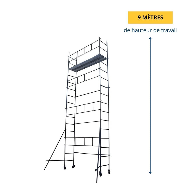 Échafaudage roulant PHENIX 8 m x 2 m