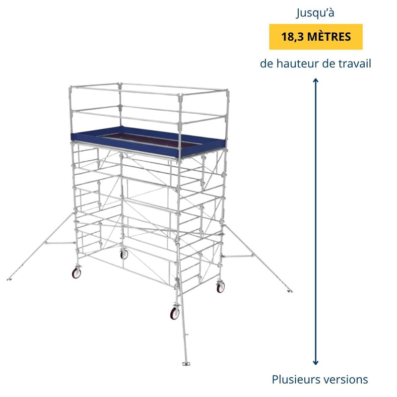 Échafaudage roulant Généris 450 Tubesca Comabi