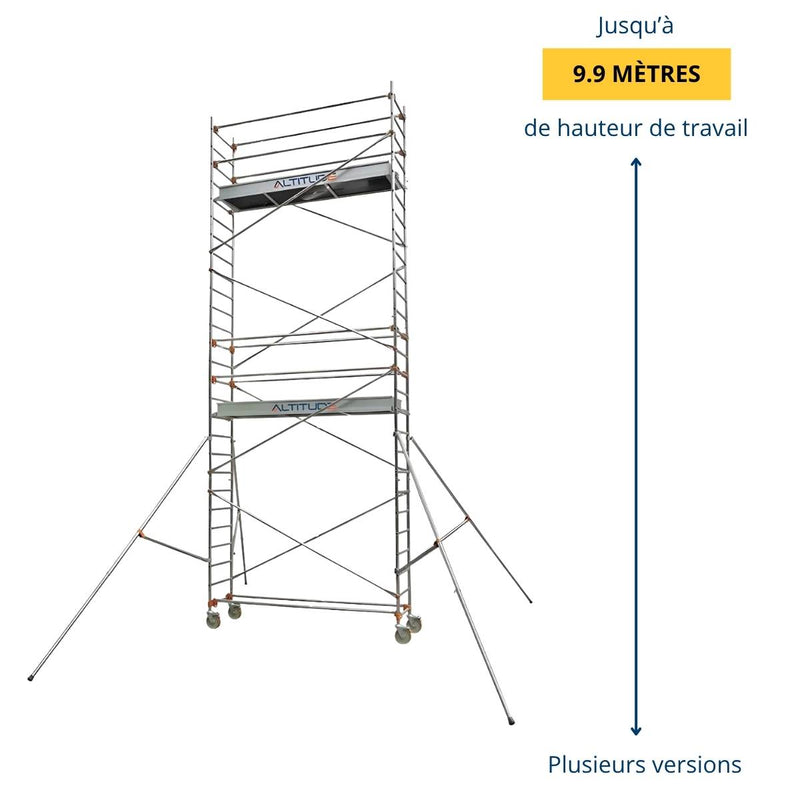 Échafaudage roulant aluminium DUARIB AL255-ST