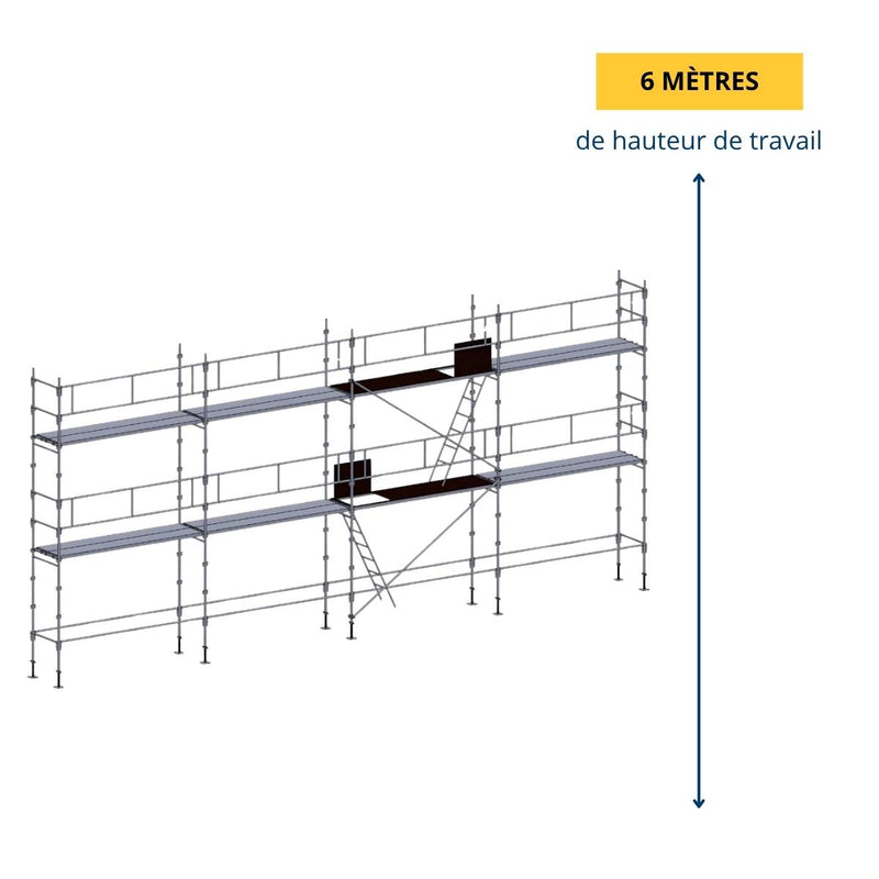 Échafaudage de façade 78 m² ES45