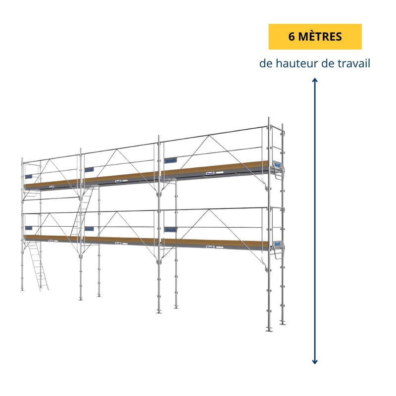 Échafaudage façadier DUARIB F3000 60 m²