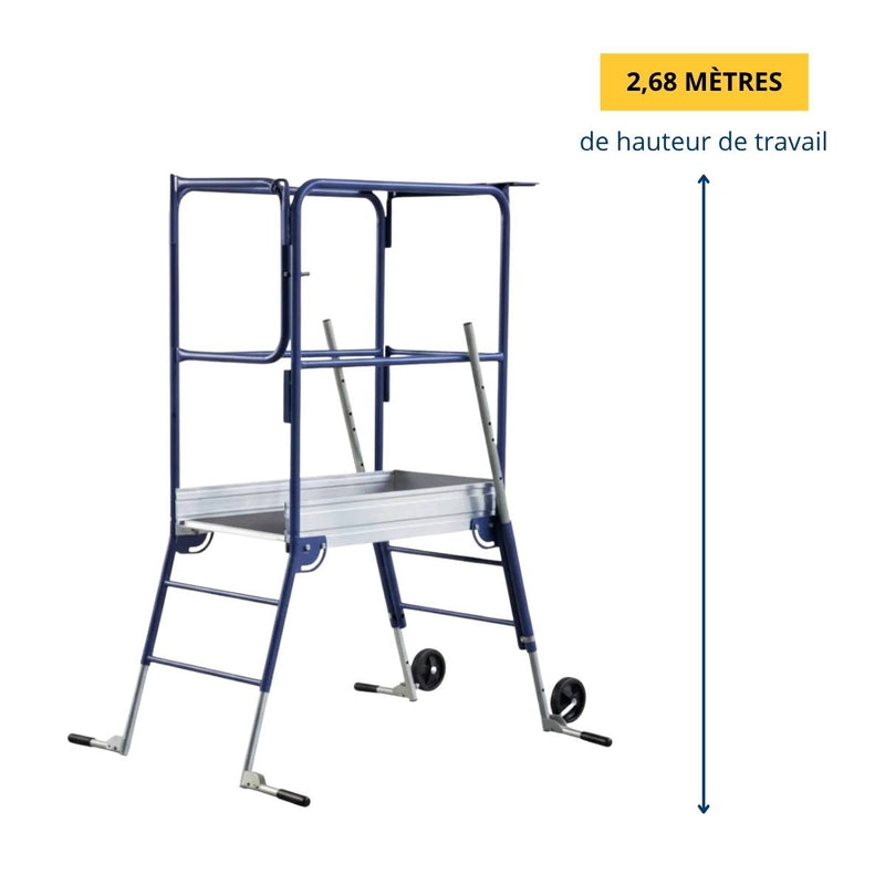 Plateforme individuelle Hélis spéciale escaliers hélicoïdaux