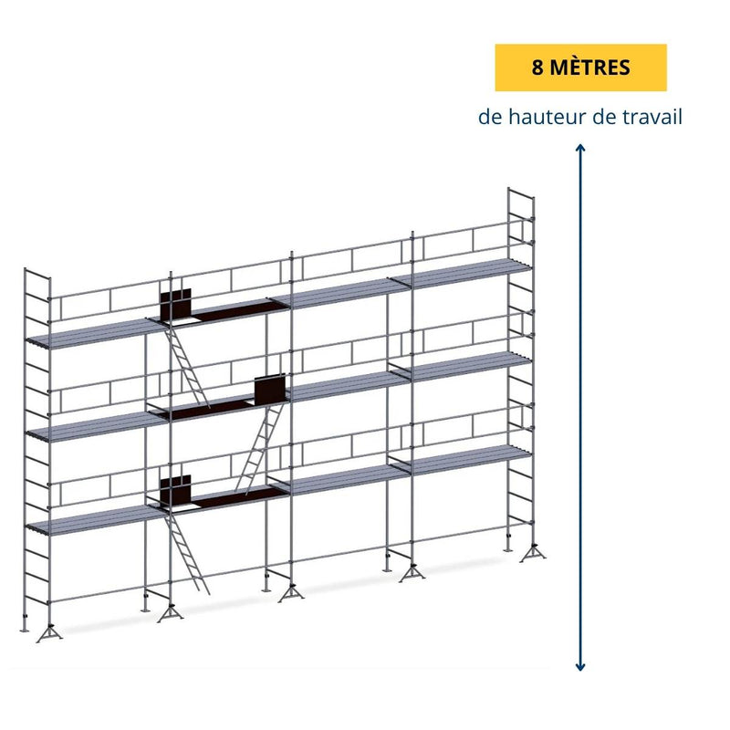 Échafaudage maçon ES49 104 m²