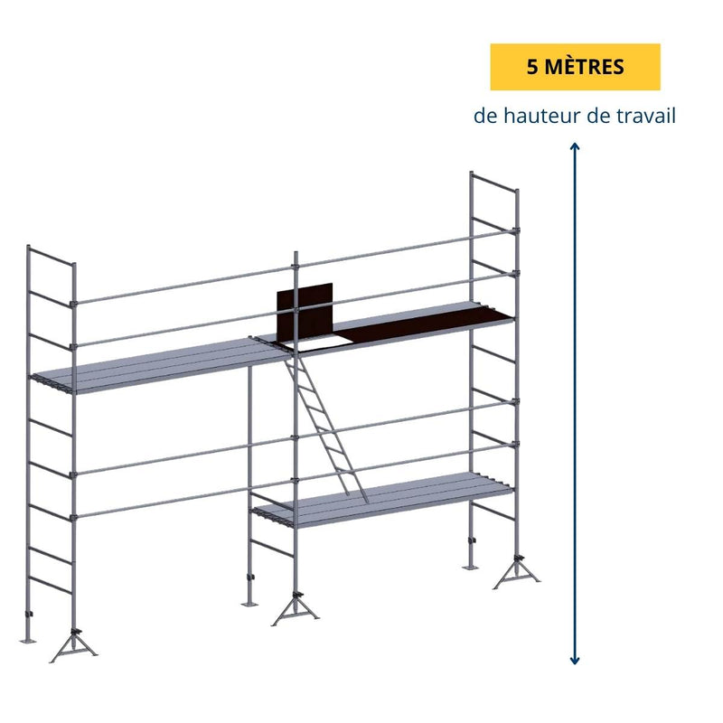 Échafaudage Maçon 35 m²
