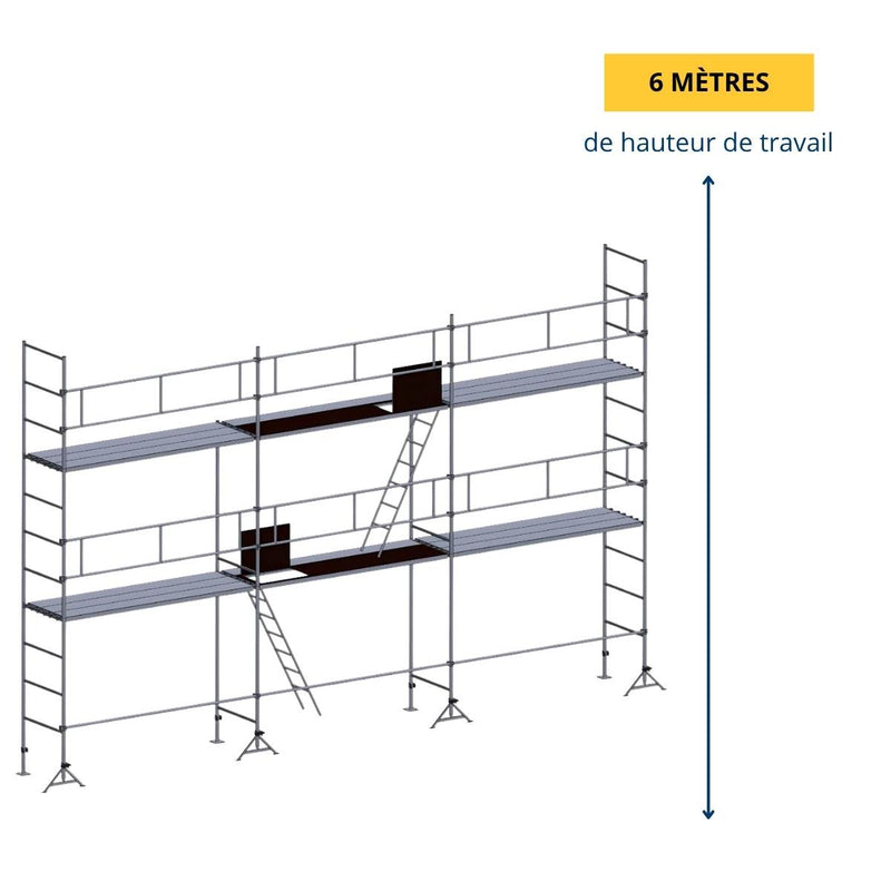 Échafaudage maçon ES49 60 m²