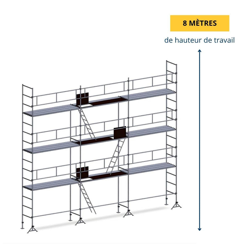 Échafaudage maçon ES49 80 m²