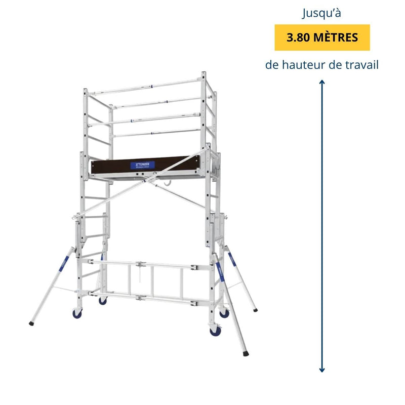 Échafaudage télescopique Z'Tower Tubesca Comabi – Montage en 2 min