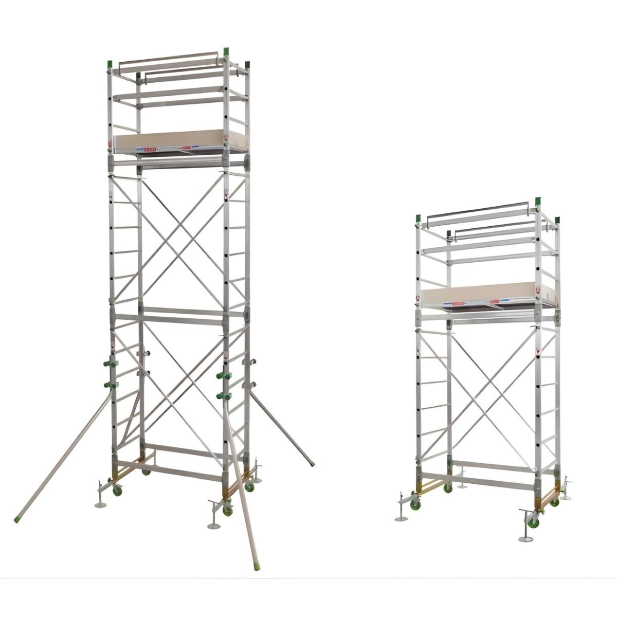 Échafaudage aluminium MasterAlu 6m20