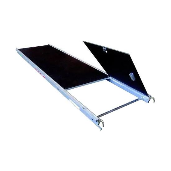 Plancher alu/bois avec trappe 3,00 × 0,75 m – ALTRAD