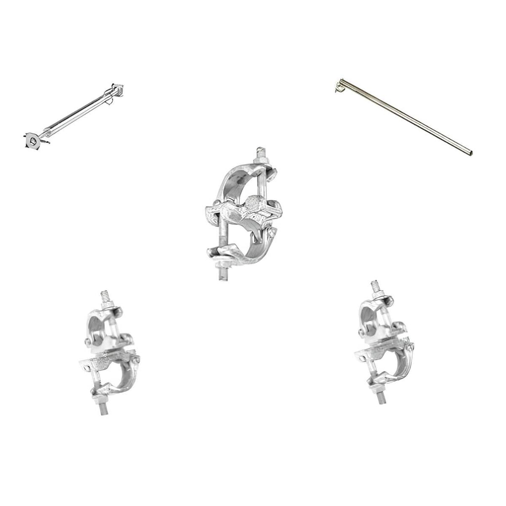 Lot de 3 amarrages vérin de fenêtre pour échafaudage