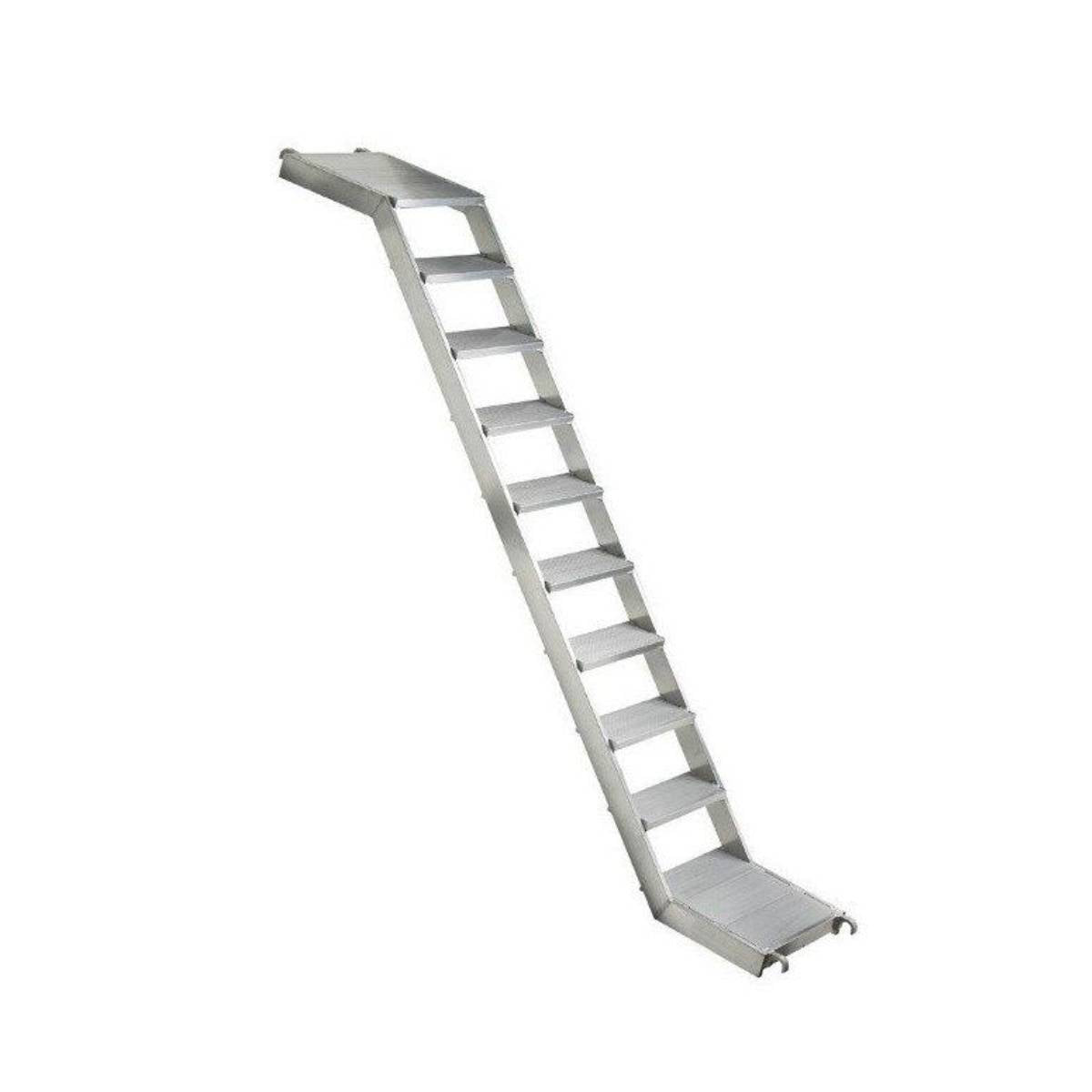 Escalier d’accès MEKA 48 en acier pour échafaudage