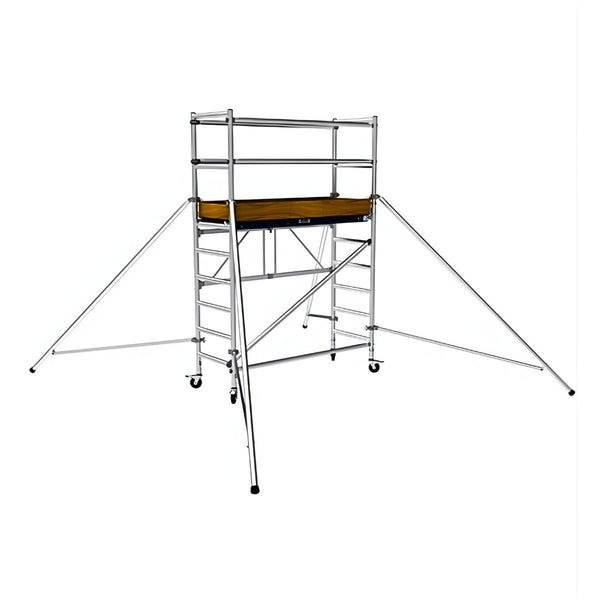 Échafaudage roulant pliant aluminium SPYDER 3,80 m